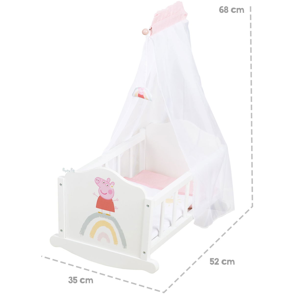 robaroba   Puppenwiege Peppa Pig