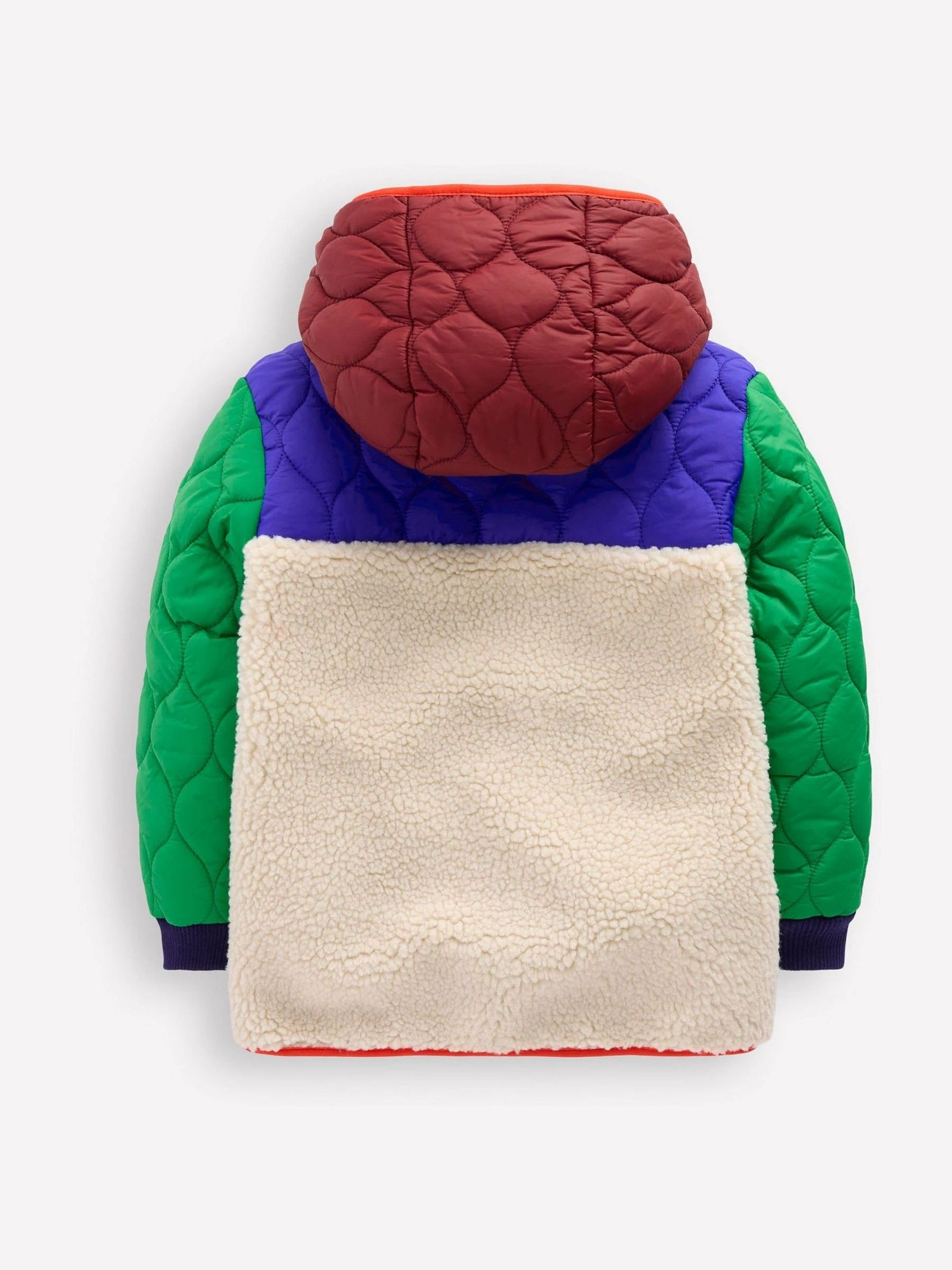 Boden Quilted Borg Jacket