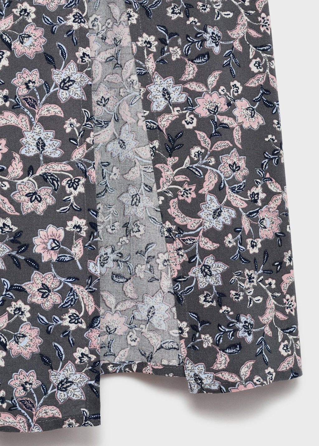 MANGO TEEN maxi rok blauw
