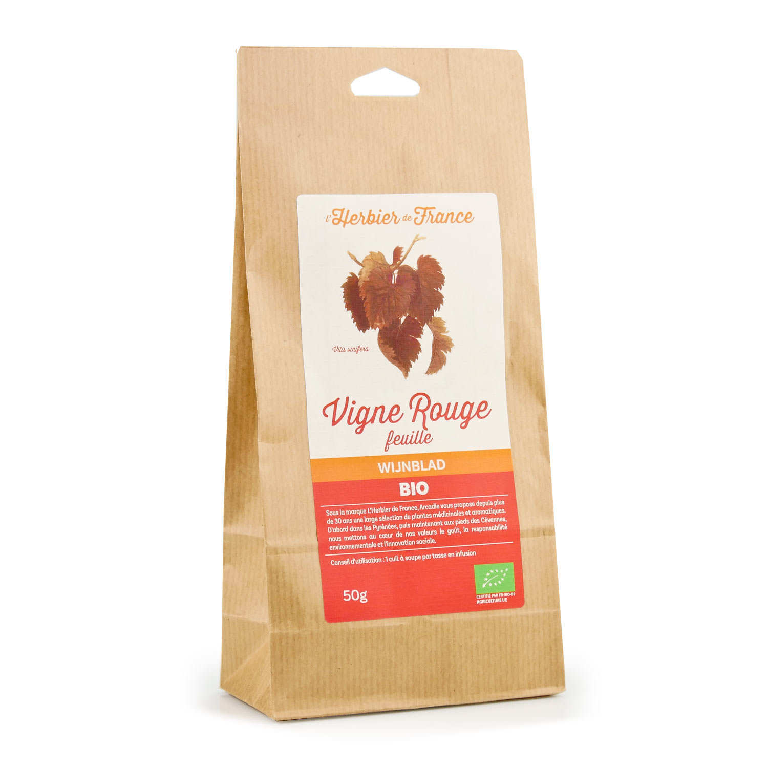 Infusion vigne rouge bio