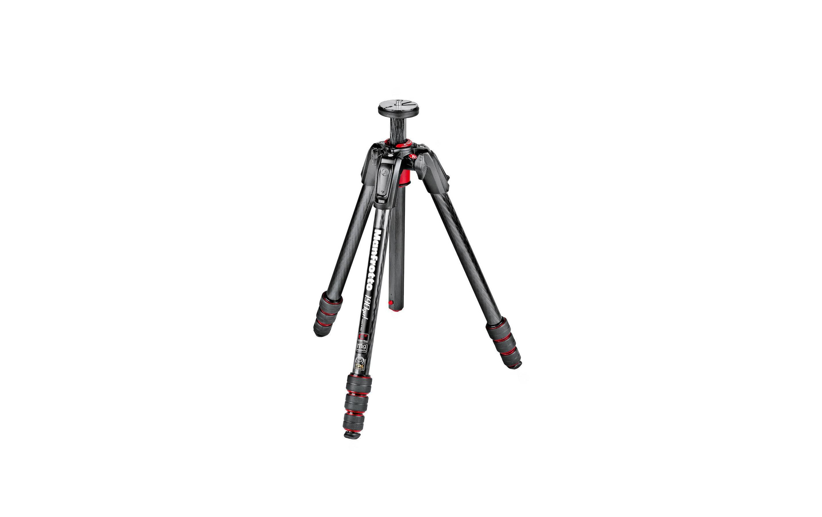 Stativ 190go! Carbon schwarz<br>Robustes Carbon-Stativ