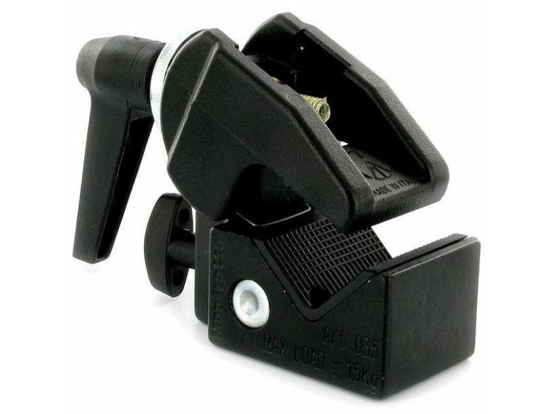 Manfrotto Halterung Super Clamp 035C Universalklammer für Tripods