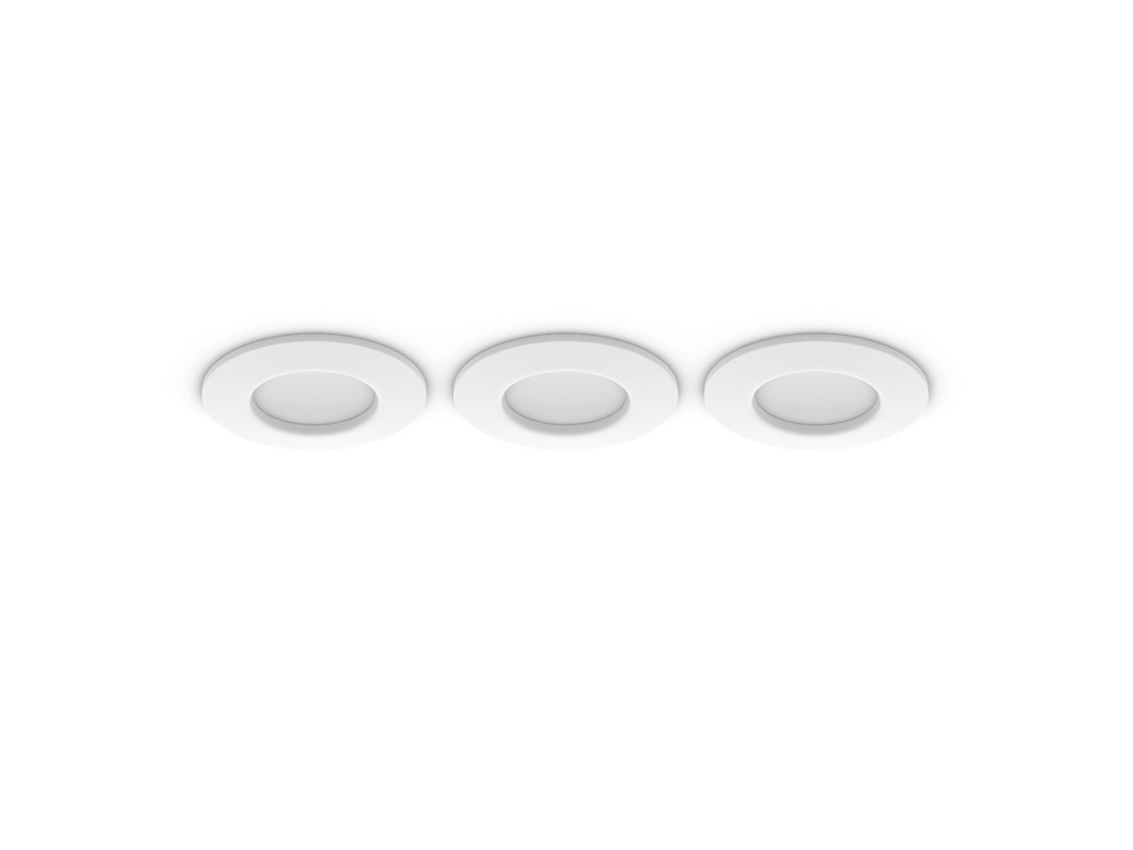 Philips Hue - WACA Slim Downlight S (90mm) EMEA - Hvid Multipack
