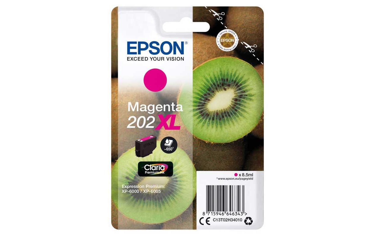 Tinte 202 XL / C13T02H34010 MagentaTinte, Magenta