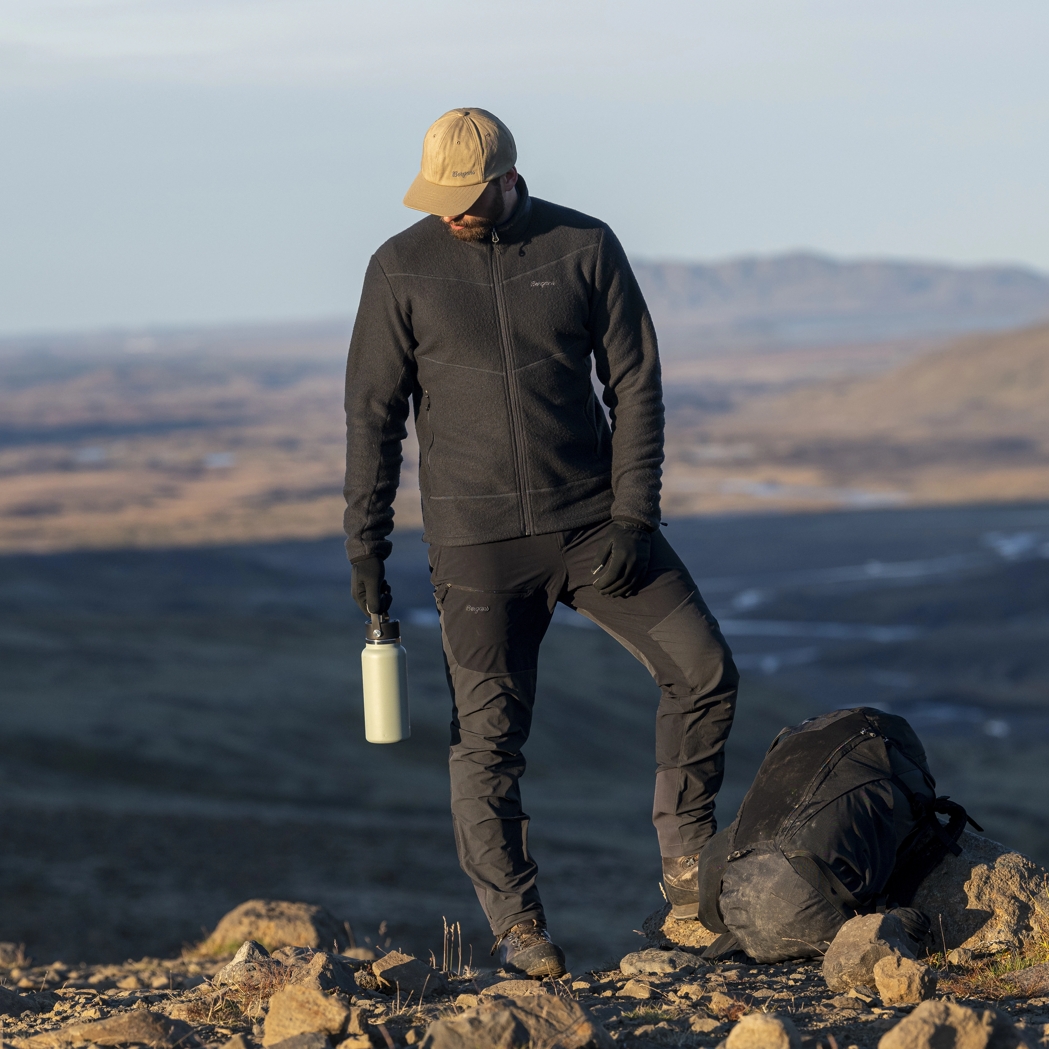 Alpine Softshell Pants Men Black