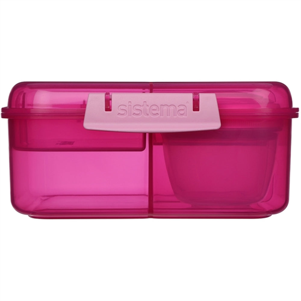 Bento Cube Madkasse 1,25 L Pink - Sistema