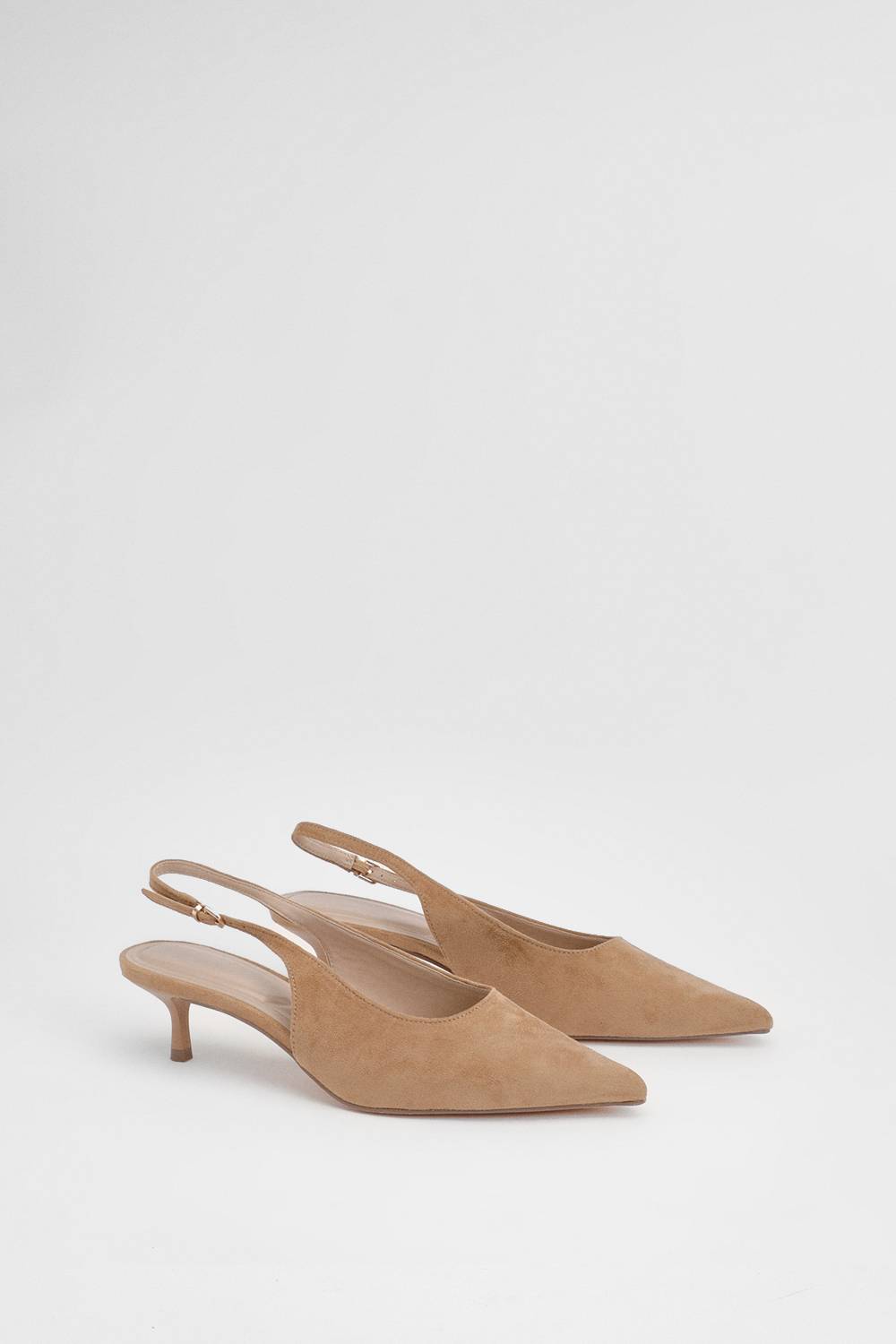 Oasis Escarpins Slingback Jess En Synthétique À Petit Talon