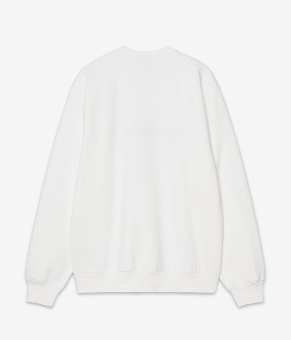 Carhartt WIP Basic Sweatshirt (white huckleberry)