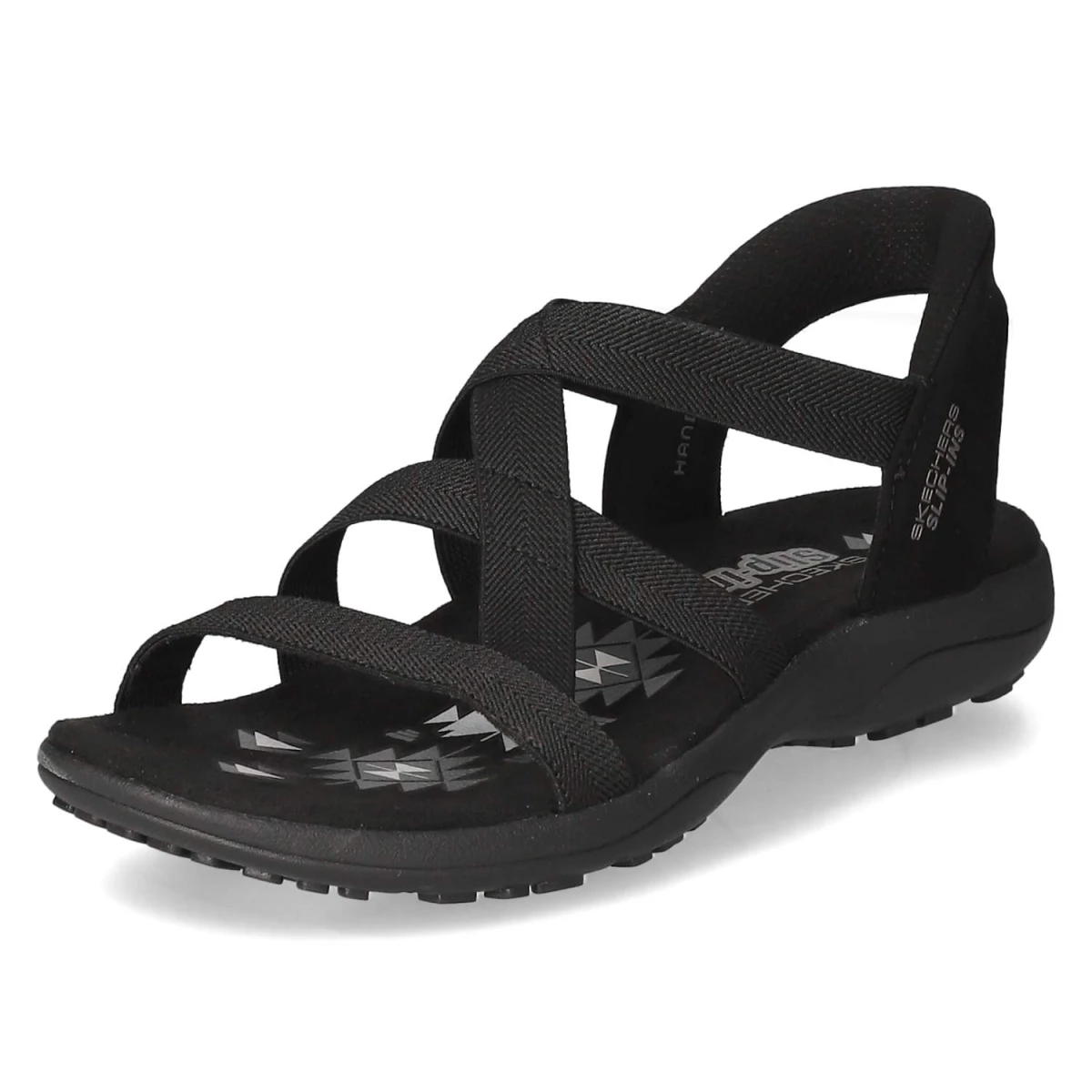 SkechersSandalen STRETCH FLEX - black