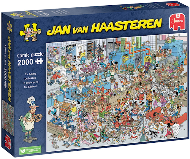 Jan Van Haasteren Puslespill The Bakery 2000 brikker