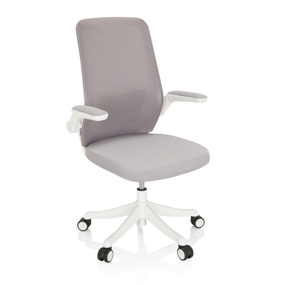Home Office Bürostuhl MIKO W Stoff/Netzstoff mit Armlehnen hjh OFFICE