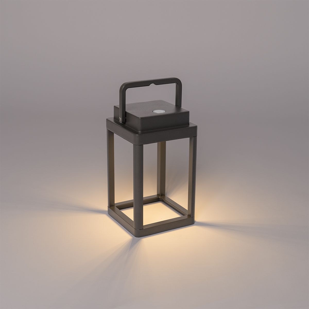 Buiten tafellamp donkergrijs incl. LED oplaadbaar - Yara
