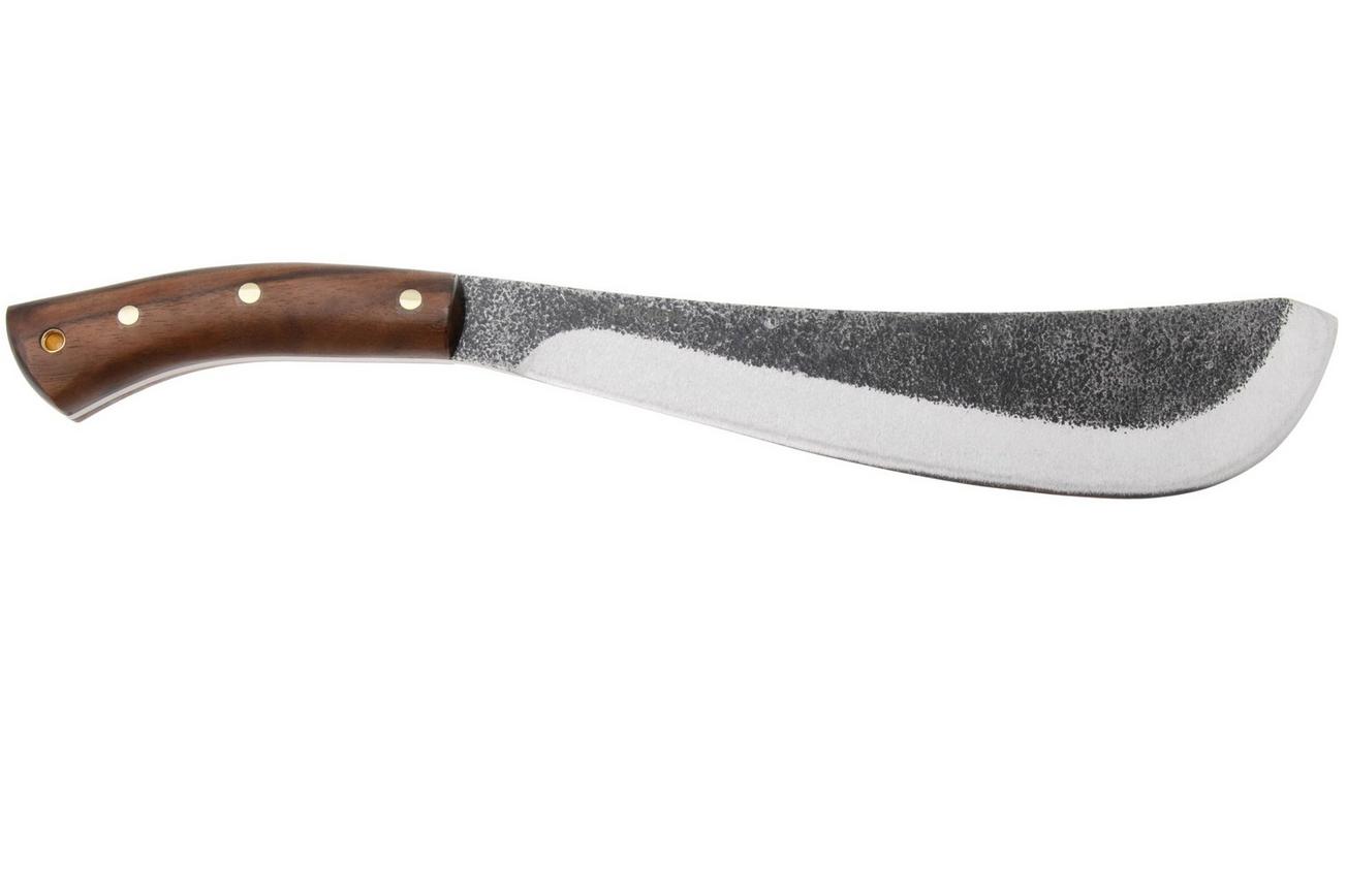 Condor Pack Golok CTK252-11HC Hammered 1075, Walnut, vaststaand mes