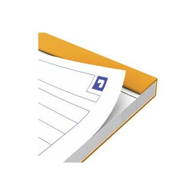Oxford - Bloc notes - A4 + - 160 pages - ligné - 80G - perforé - orange