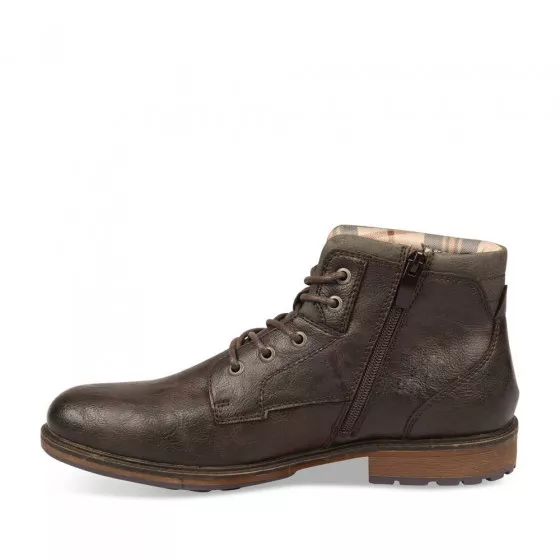 Bottines MARRON DENIM SIDE