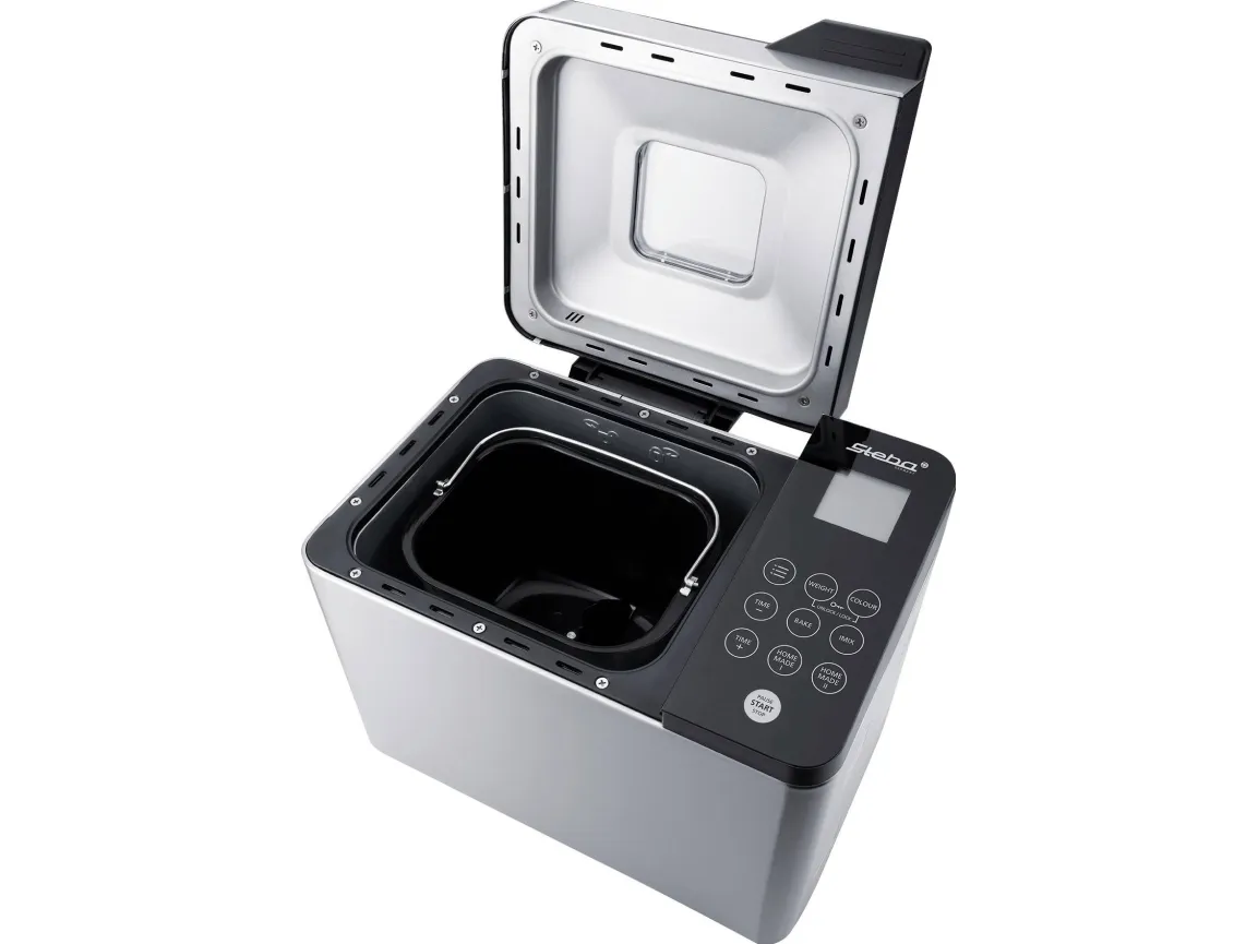 Steba BM 2 - Brødmaskine - 600 W - rustfrit stål/sort