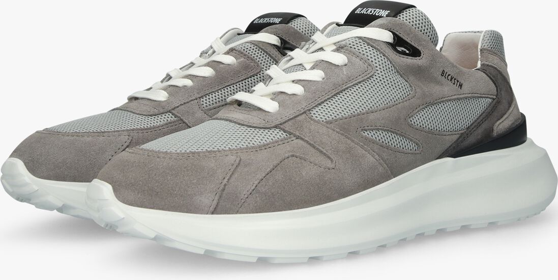 BLACKSTONE grijze blackstone lage sneakers madison
