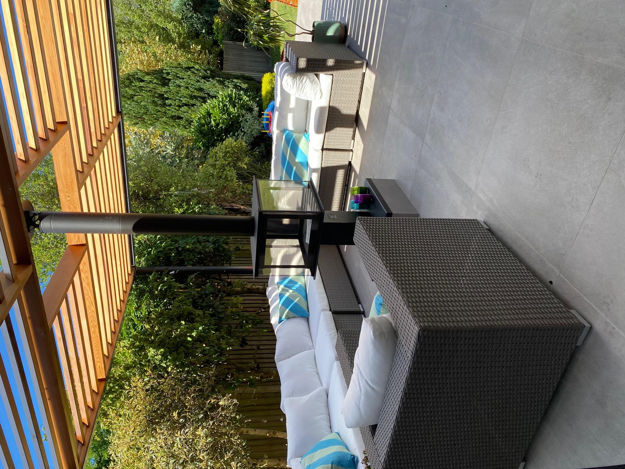 Loungeset met tafel 8-zits MAESTRO modulair PE rotan Taupe