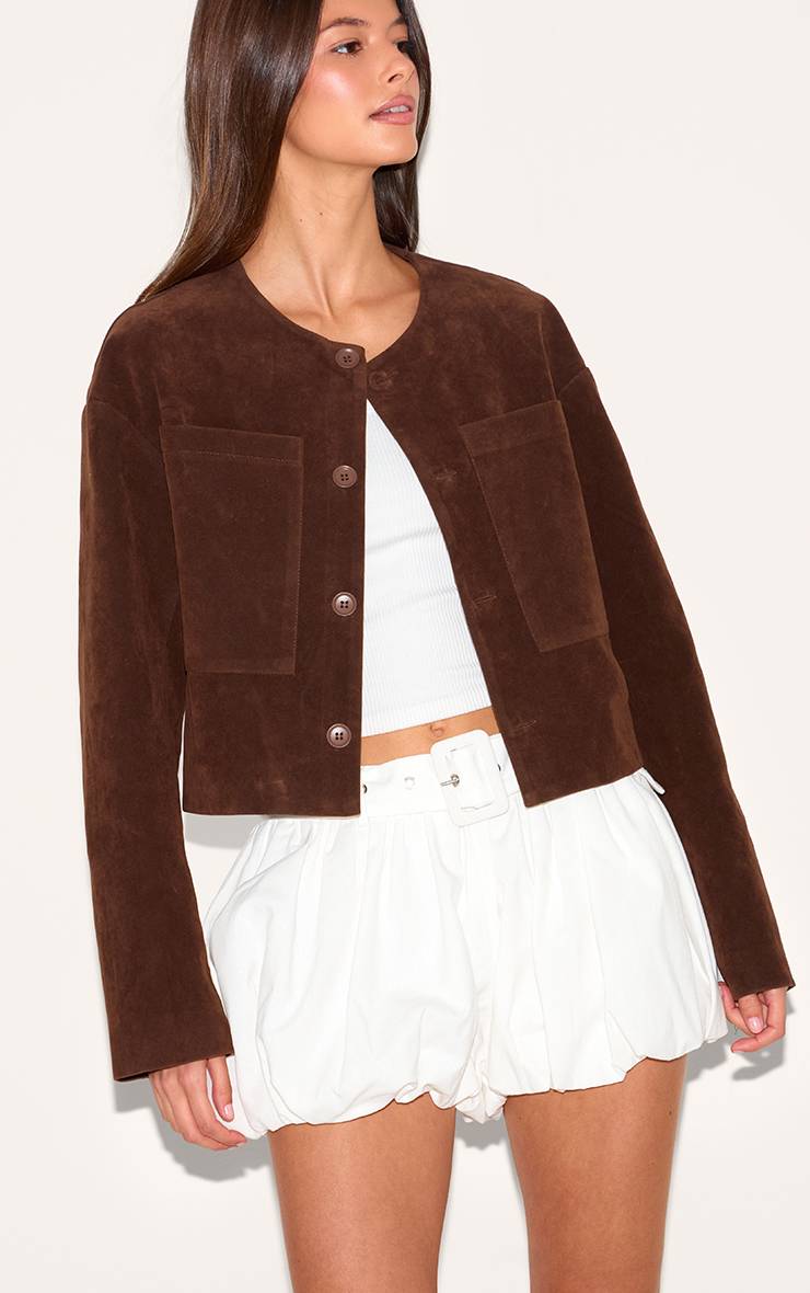 Blanc Mini-jupe Bouffante Ceinturée En Mélange De Lin