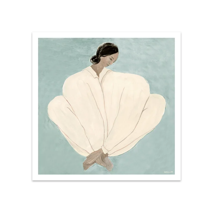The Poster Club - Meet Me At Jaurés von Sofia Lind, 50 x 50 cm