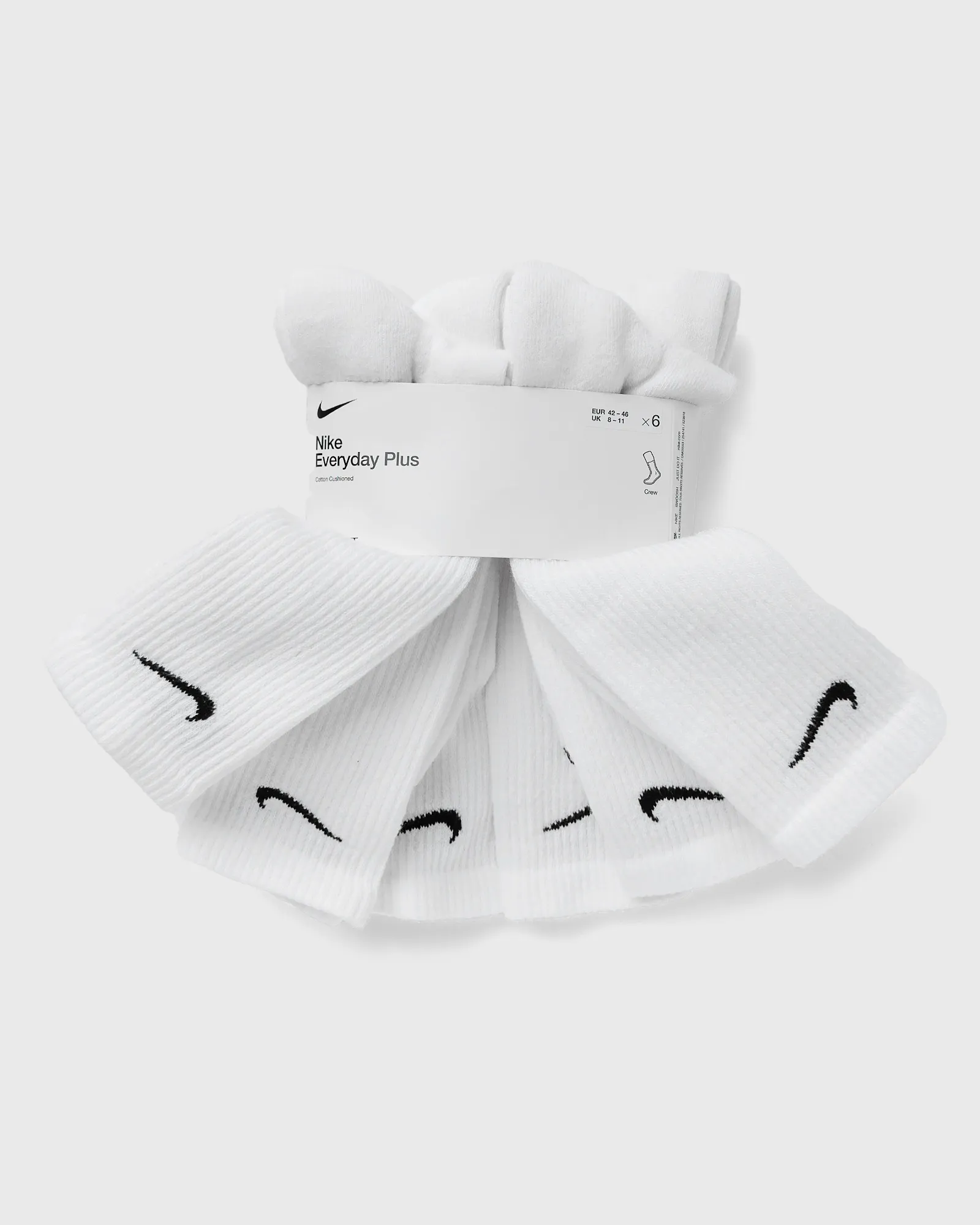 Nike Everyday Plus Cushioned Training Crew Socks (6 Pairs)