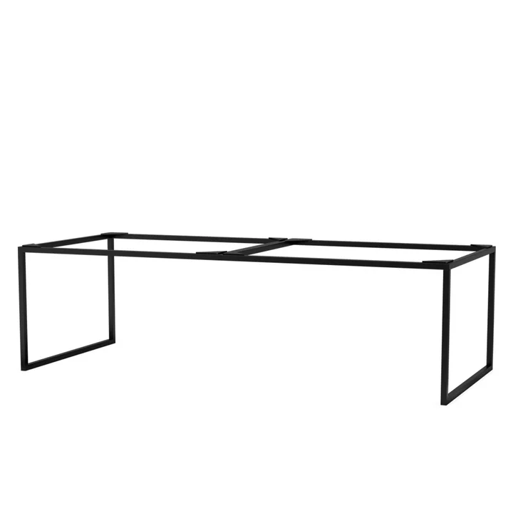 Audo - Gestell zu Frame 49 Doppelsockel, H 28 cm, schwarz