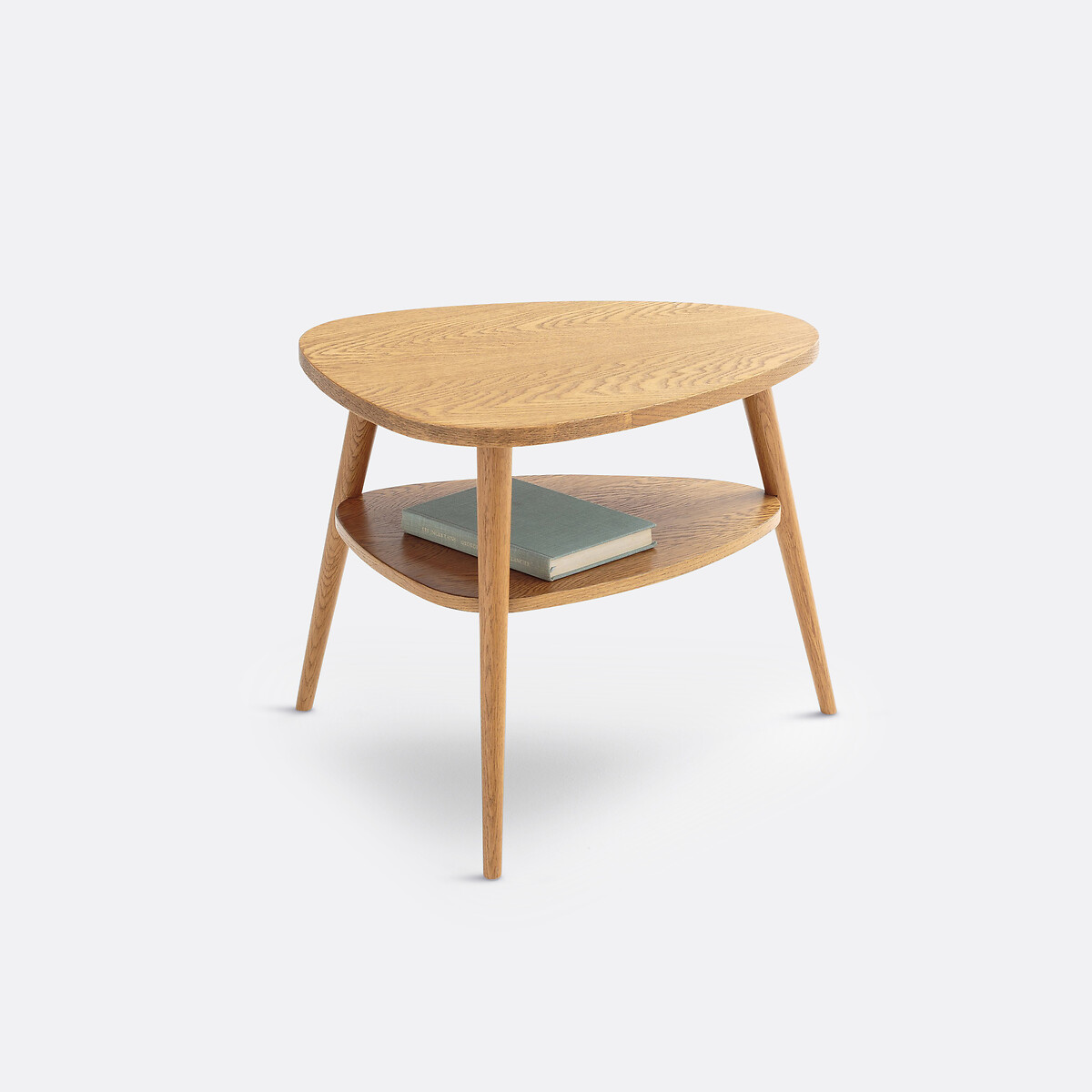 LA REDOUTE INTERIEURS<br>Mesa lateral vintage com tampo duplo Quilda