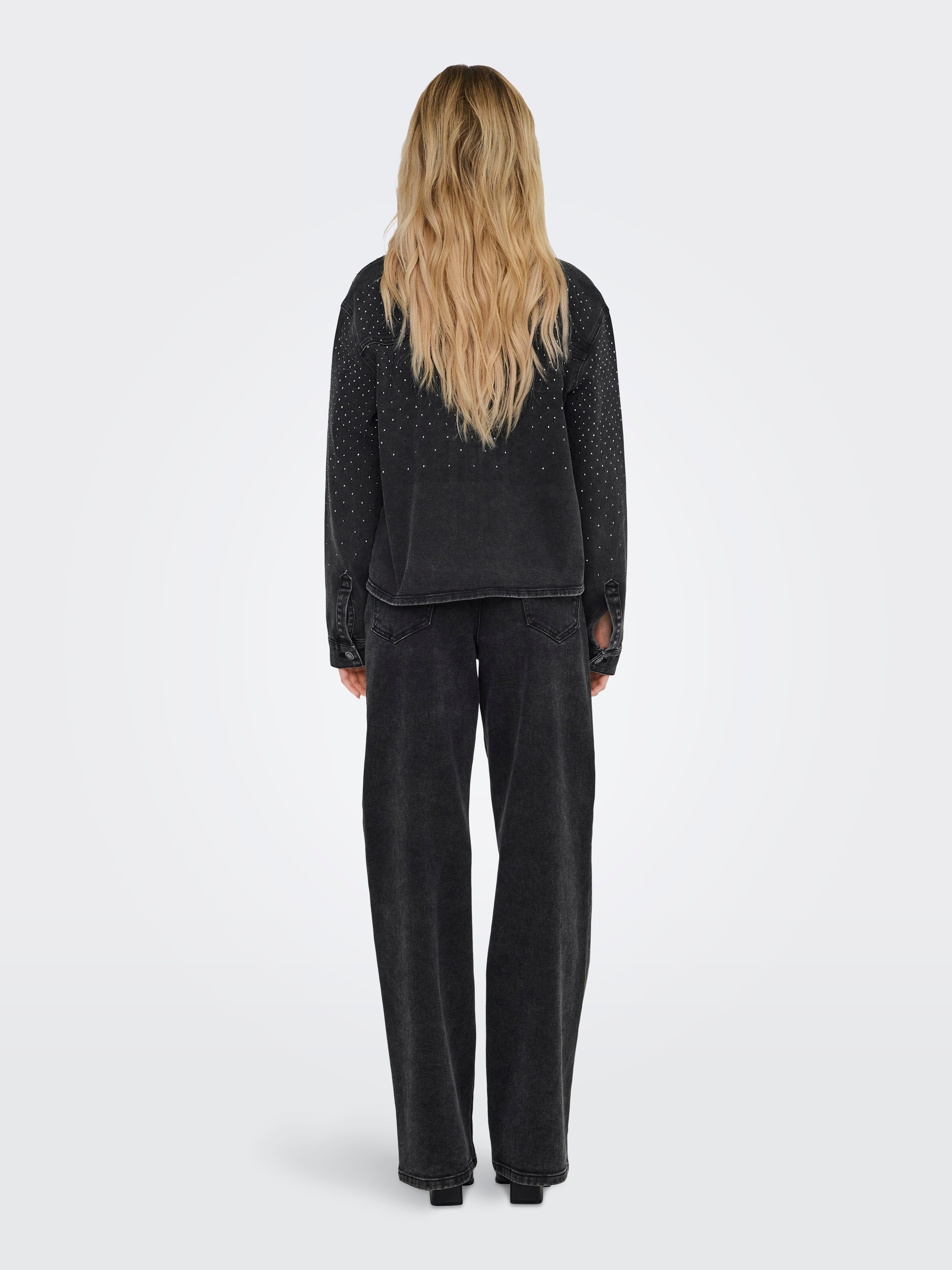 ONLCASSIE Hemd Washed Black