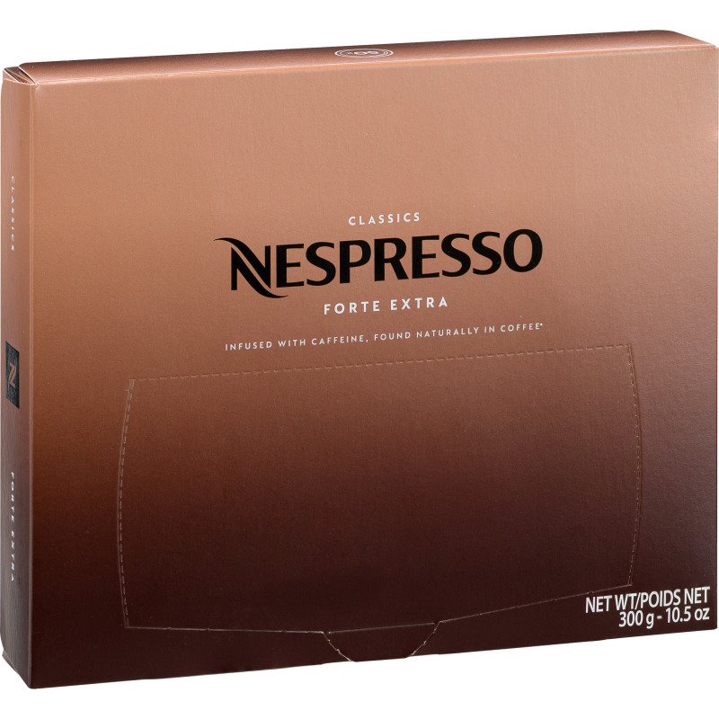 Capsule de café Nespresso Professionnel Forte Extra  - Boîte de 50