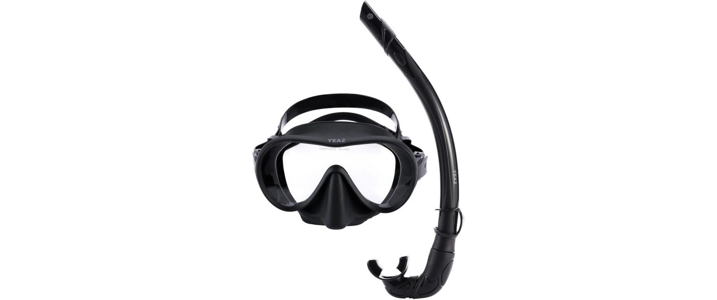 Ocean Vibes Snorkel & Mask SchwarzTauchmaske