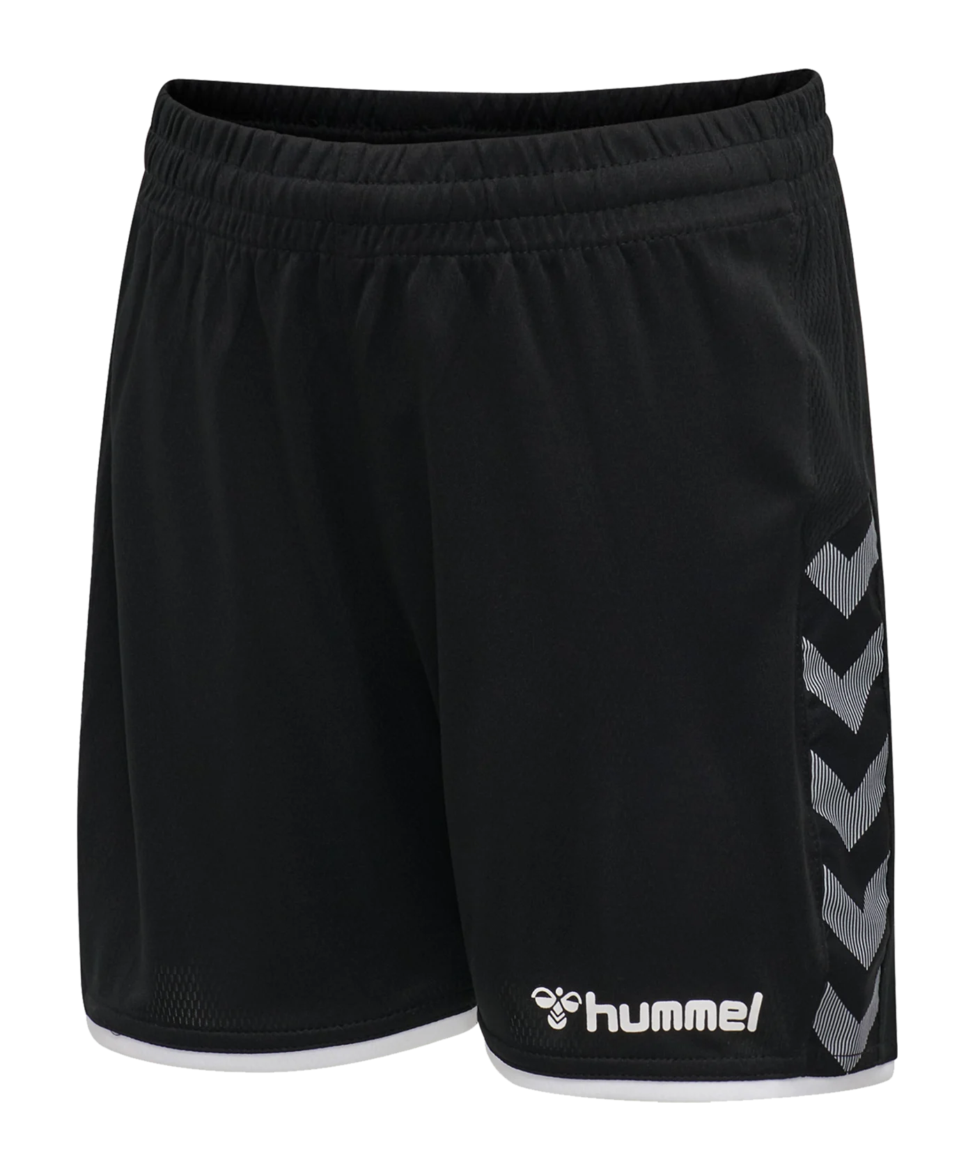 Hummel Authentic Poly Short Kids Schwarz F2114