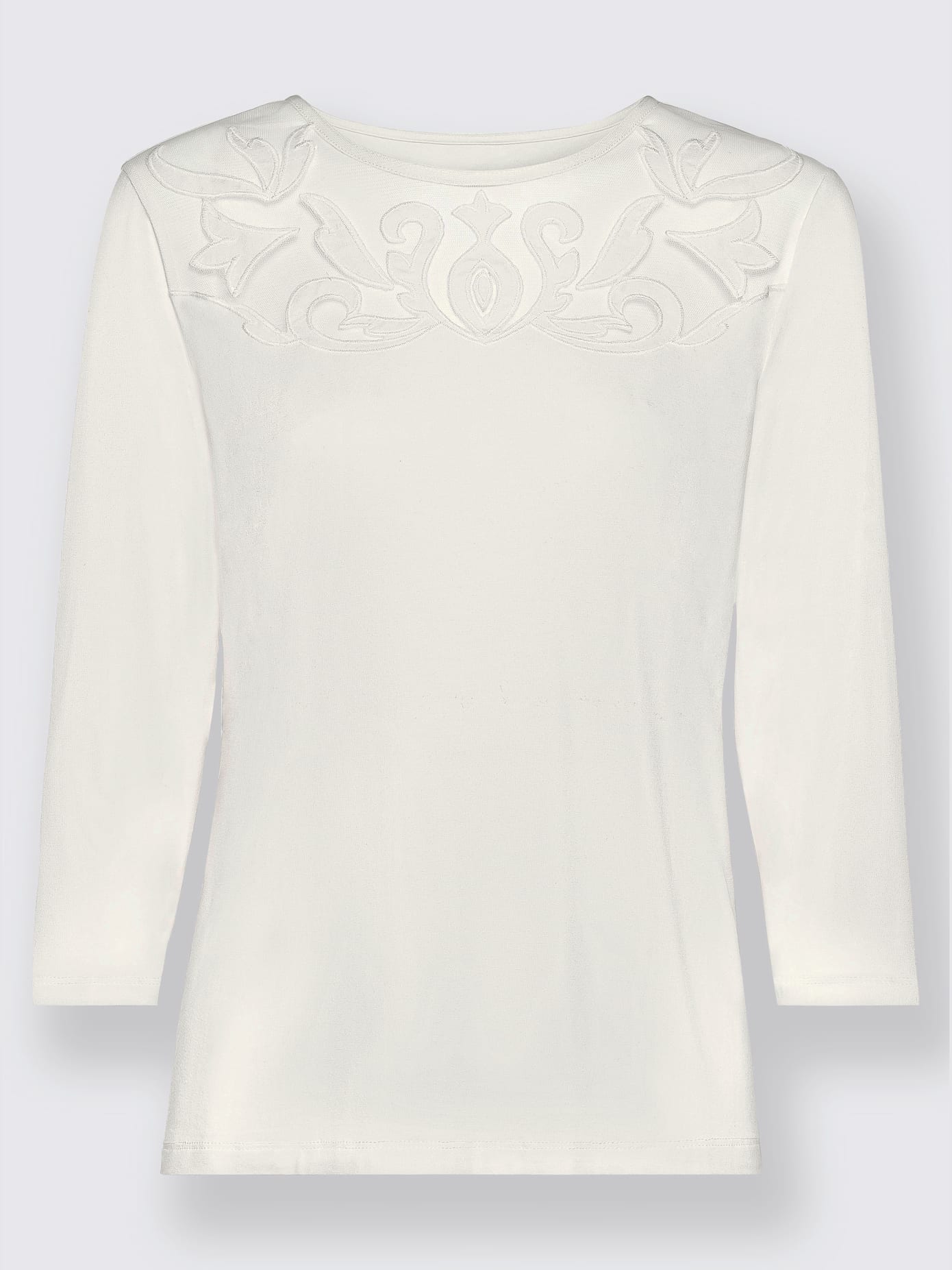 T-shirt à manches 3/4 viscose