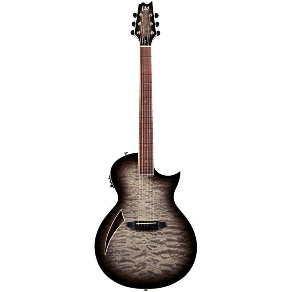 ESP LTD TL-6 QM Charcoal Burst