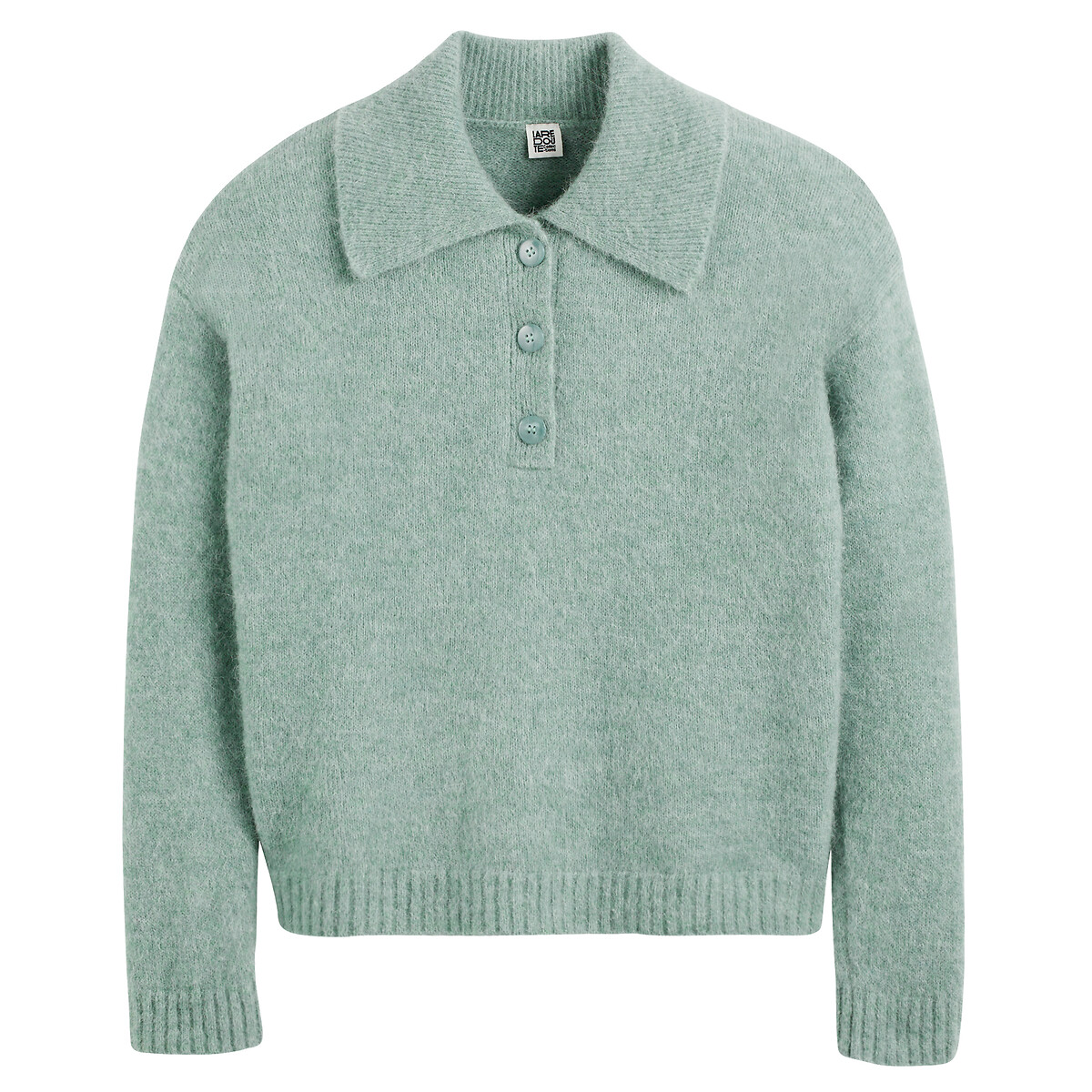 COLEÇÕES LA REDOUTE<br>Trui met polokraag em tricot