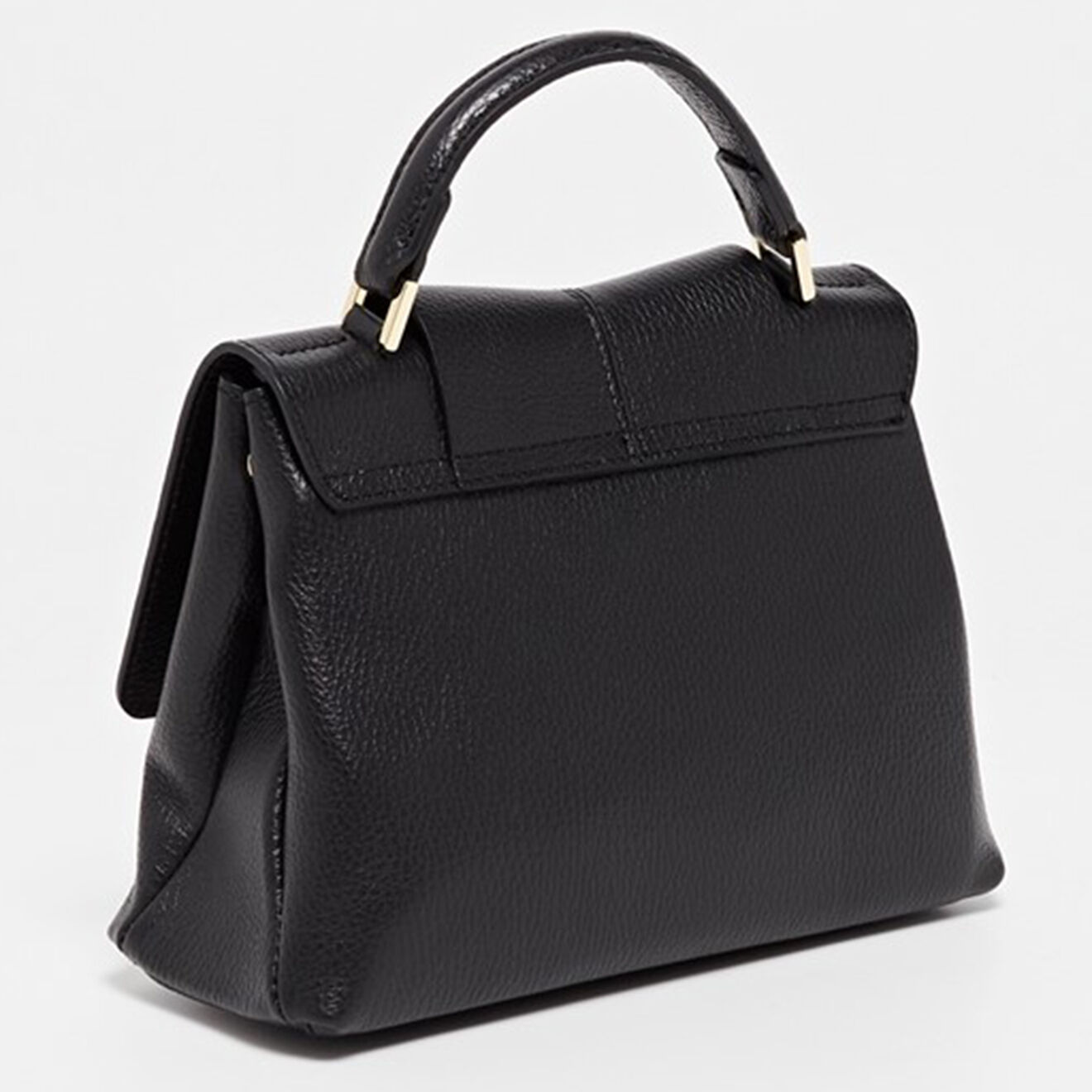 Christian Laurier Sac à main en Cuir de Vachette Jador noir -  25x18x10 cm