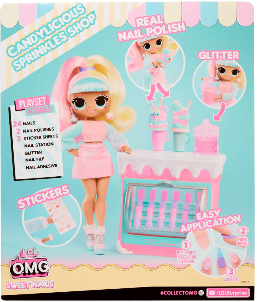 L.O.L. Surprise OMG Sweet Nails™ - Candylicious Sprinkles Shop
