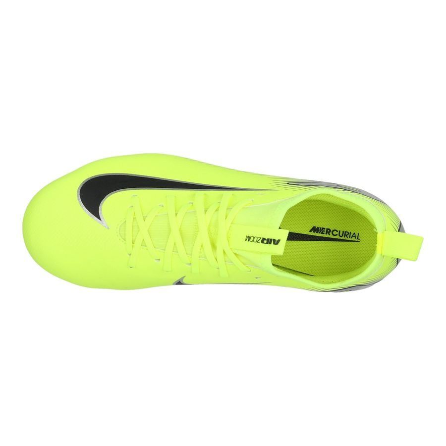 Nike Air Zoom Mercurial Vapor 16 Academy MG Mad Voltage - Jaune Fluo/Noir Enfant
