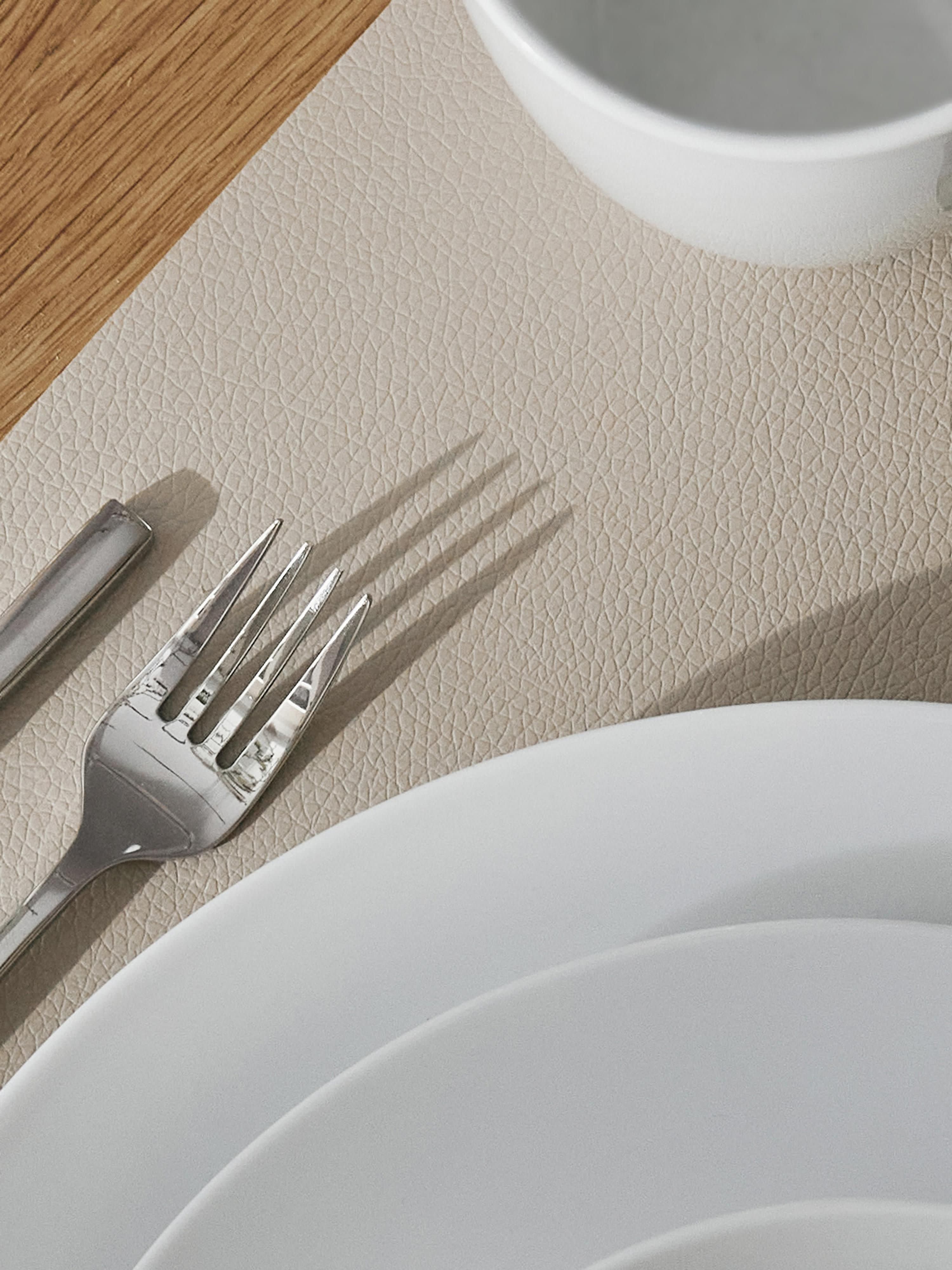 Kunstleren placemats Pik, 2 stuks
