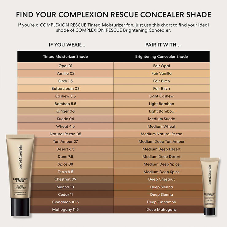 Bareminerals Complexion Rescue Brightening Concealer SPF 25 Deep Sienna