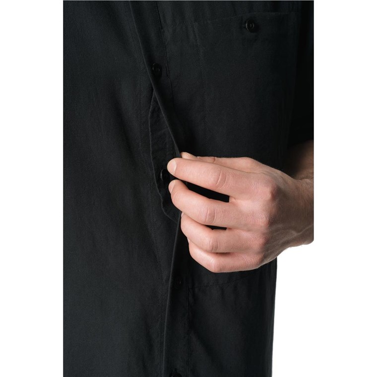 Houdini M's Tree Shortsleeve Shirt True Black Light