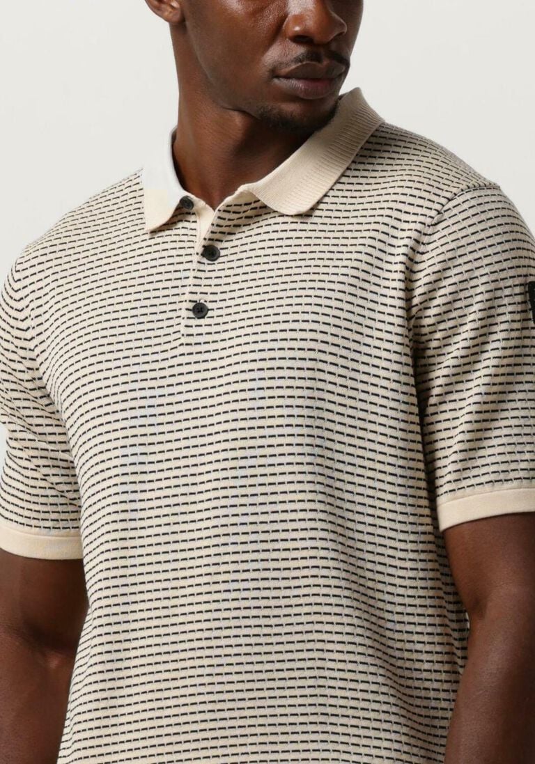VANGUARD beige vanguard polo short sleeve polo cotton modal