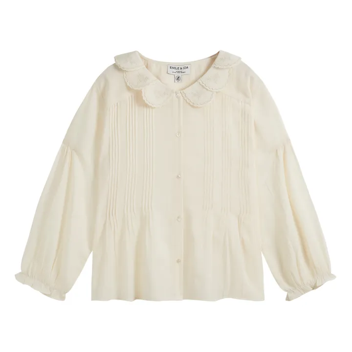 Emile et Ida Blouse Zoctave - Collection Femme | Ecru