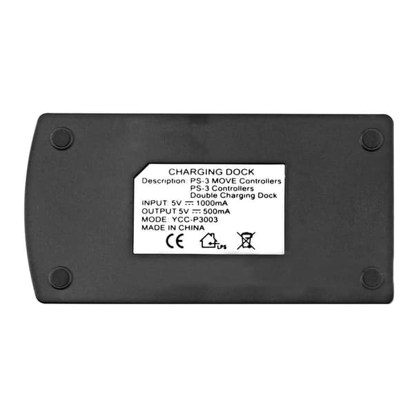 Playstation 3/PS3 Move Dobbelt ladestativ/ladestativ