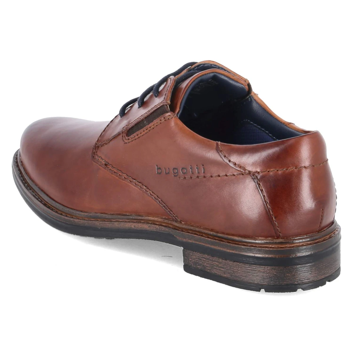 BugattiHalbschuhe - Cognac