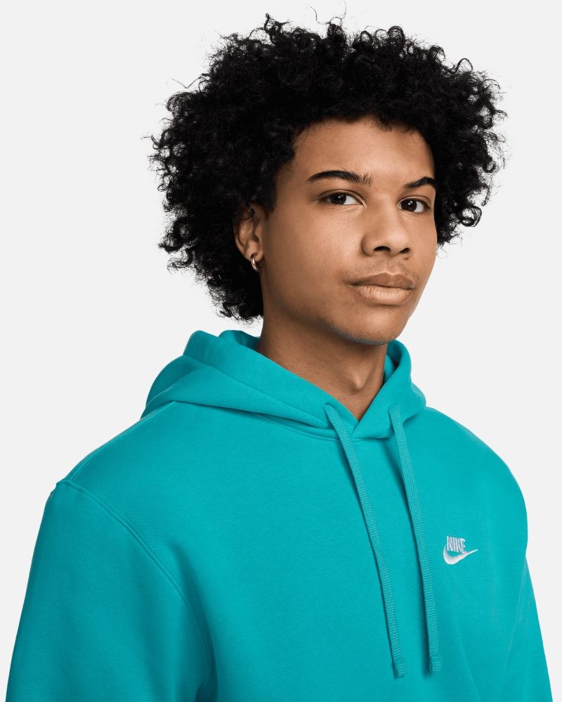 Sweat à capuche Nike Sportswear Club Fleece Vert Mousse pour homme