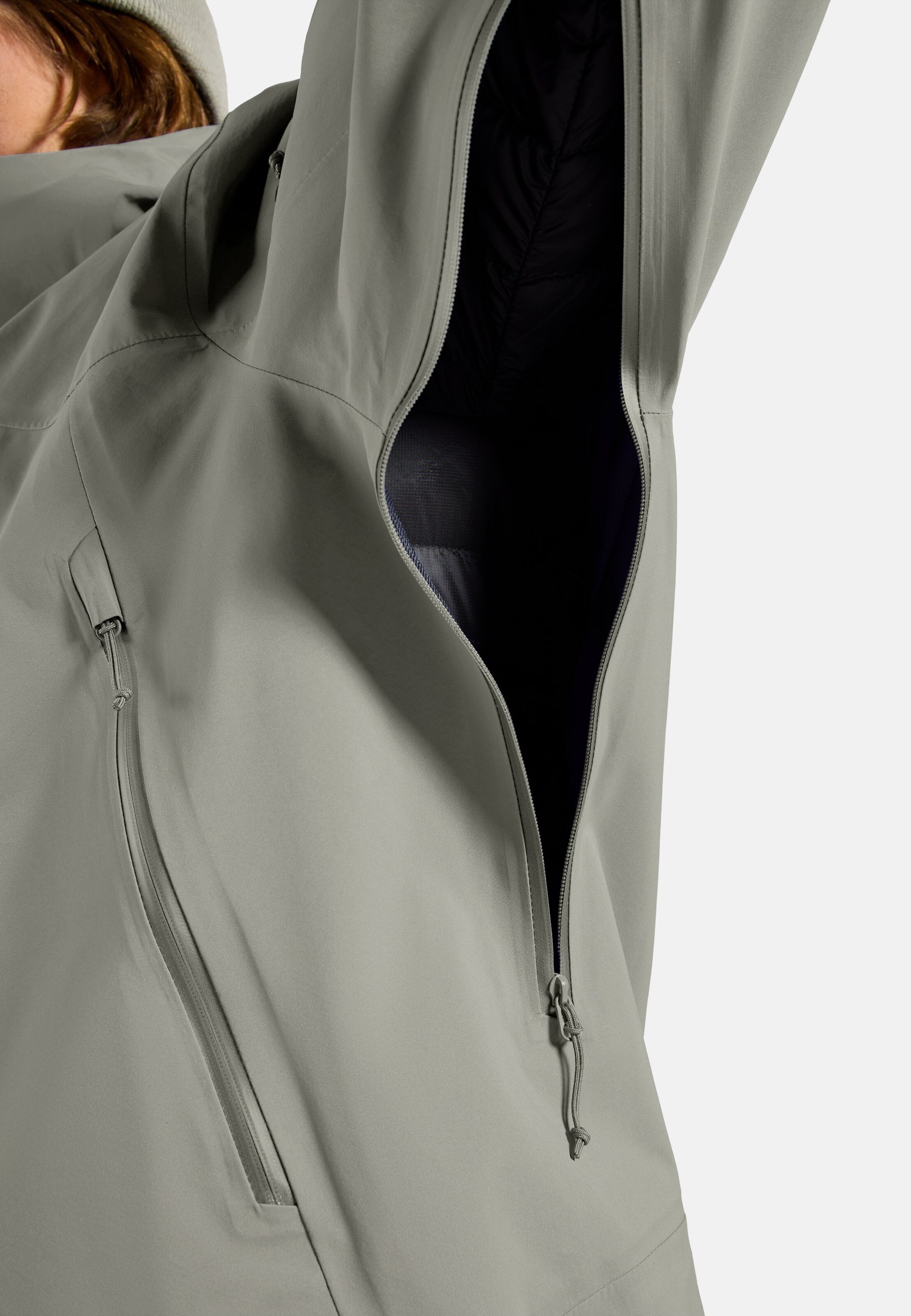 X-Alp 3L Hardshell Ski-Jacke in shadow