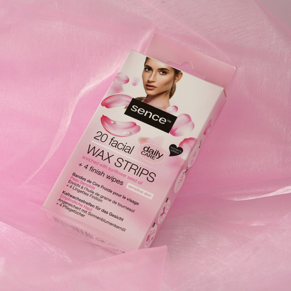 6x Sence Wax Strips voor het Gezicht20 stuks