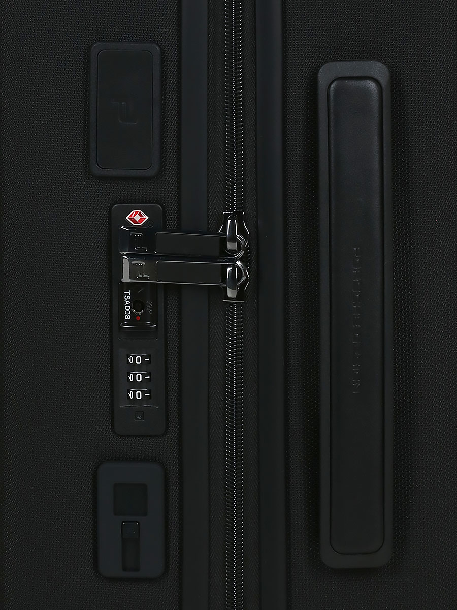 Valise Porsche Design Roadster Nylon Slim 55 cm - Poche Frontale