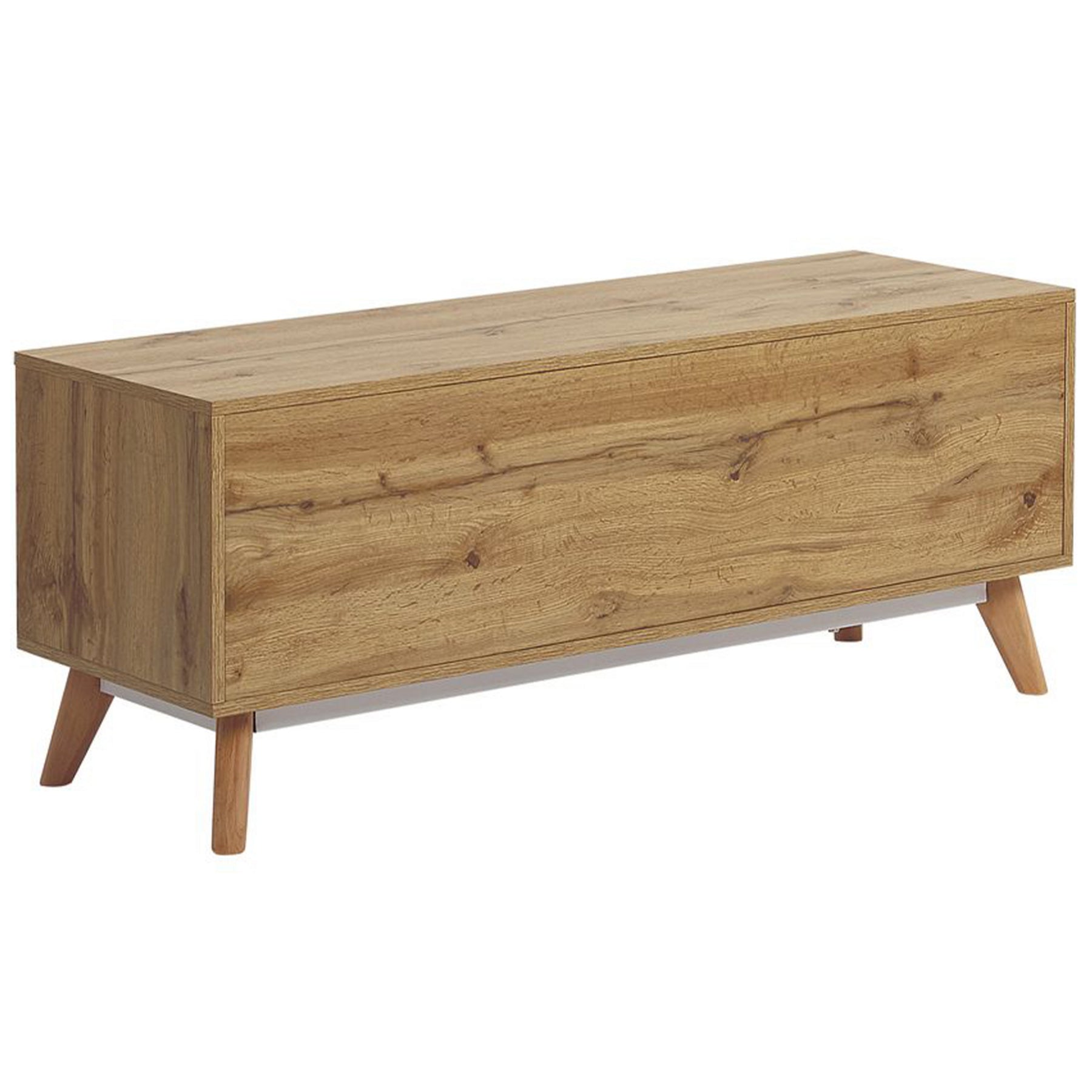 Beliani - FLORIDA  - TV-meubel - Lichte houtkleur - MDF