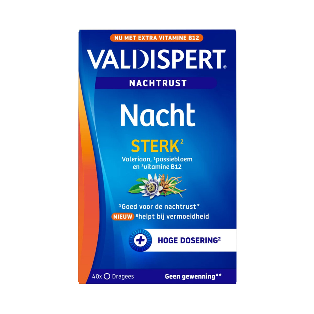 Valdispert Nacht Sterk40 tabletten